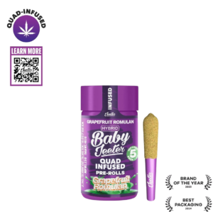 Baby Jeeters Rosin Diamond Enhanced Liquid Diamonds – Grapefruit Romulan (Hybrid)