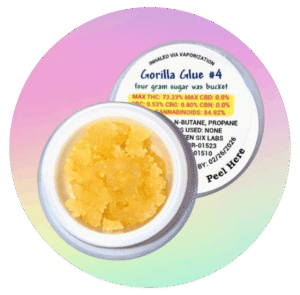 Gorilla Glue #4 (GG4) Wax 85% THC