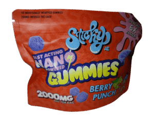 2000MG (10CT) PREMIUM NANO GUMMIES (HYBRID) - Berry Punch