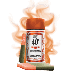 STIIIZY 40’s Mini Blunts Multipack – King Louis XIII (Indica)