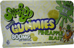 800MG (10CT) PREMIUM NANO GUMMIES (INDICA) - Pineapple Blast